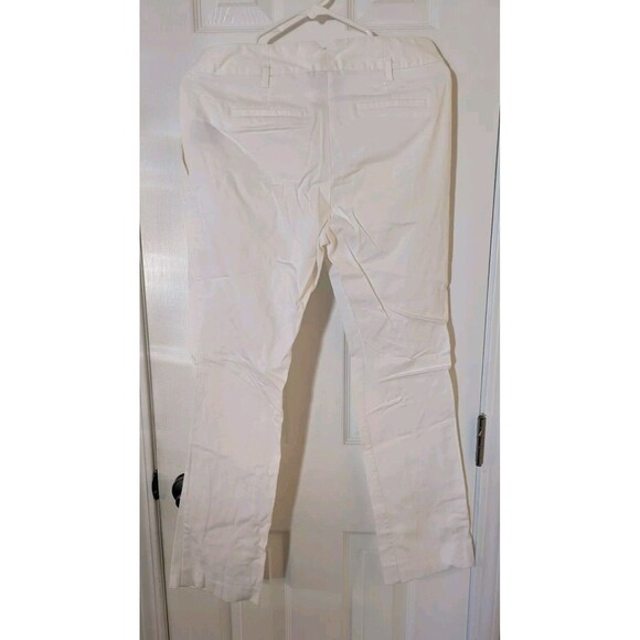 Worthington Women's White Modern Fit Straight Leg Dress Pants Size 4 Stretch - Picture 9 of 10